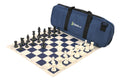 Chess.com Deluxe Chess Set Combination and Single Weighted Regulation Pieces | Vinyl Chess Board | Deluxe Bag