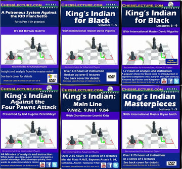 The Definitive King's Indian Defense Collection - 6 DVDs - Chess Lecture