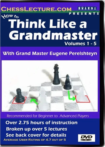E-DVD How To Think Like a Grandmaster - Chess Lecture - Volume 1