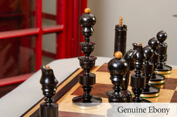 The Camaratta Collection - The Biedermeier Series Luxury Chess Pieces - 4.4