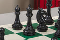 The Knight Templar Series Plastic Chess Pieces - 3.75