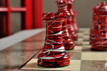 The Americana Series Chess Pieces - 4.0