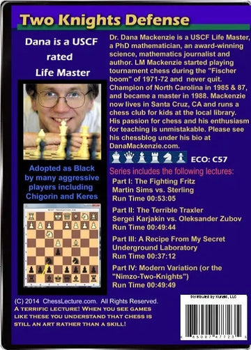 Two Knights Defense - Chess Lecture - Volume 77