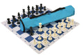 Quiver Chess Set Combination and Triple Weighted Regulation Pieces | Thin Mousepad Chess Board | Quiver Bag