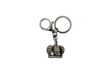 Metal King's Crown Keychain - 1"