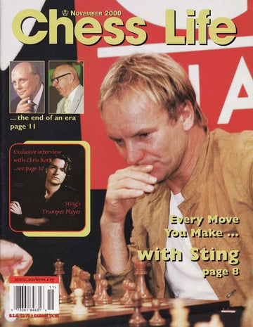 CLEARANCE - Chess Life Magazine - November 2000 Issue