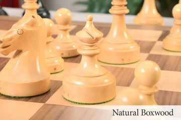 The Camaratta Collection - The Louis Persinger II Series Chess Pieces - 3.6