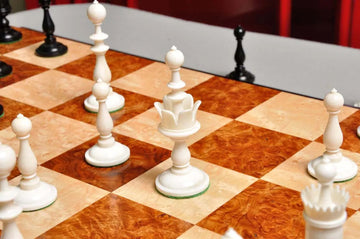 The Selenus Luxury Bone Chess Pieces - 4.0