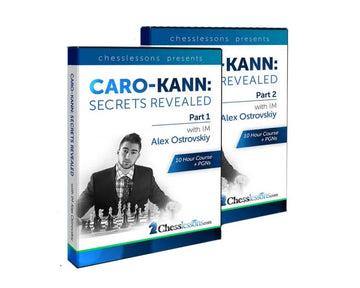 CLEARANCE - Caro Kann - Secrets Revealed Part 1 & 2 - IM Alex Ostrovskiy