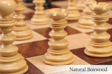 The Savano Forever Series Wood Chess Set, Box, & Board Combination