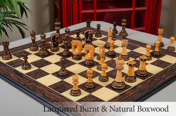The Burnt Leningrad Series Chess Pieces - 4.0