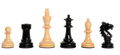 The Bohemian Series Chess Pieces - 4.0" King - Lacquered