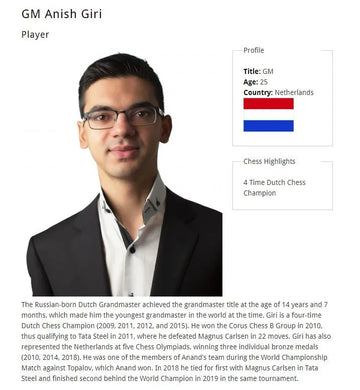 The 2023 Saint Louis Rapid & Blitz Player's Edition Series Chess Pieces