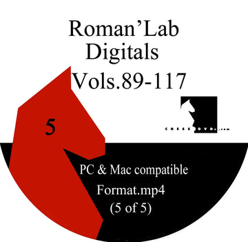 The Complete Roman's Lab on DVD - VOLUMES 1-117 - 5 DVDs