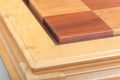 PROTOTYPE - Signature Luxury Chess board - BLOODWOOD / CURLY MAPLE - 2.5