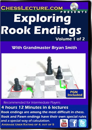 E-DVD Exploring Rook Endgames - Chess Lecture - Volume 160 - 2 DVDs