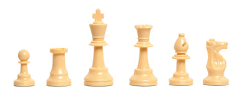 4 Player Chess Set Combination - Triple Weighted Regulation Colored Chess Pieces & 4 Player Vinyl Chess Board