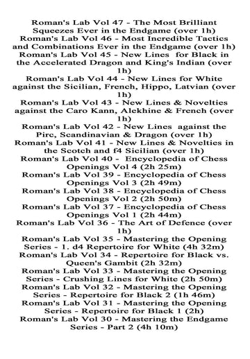 The Complete Roman's Lab on DVD - VOLUMES 1-117 - 5 DVDs