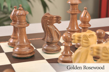 The Royale Chess Set, Box, & Board Combination