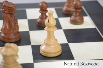 American Staunton Series Chess Pieces - 3.75