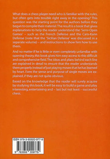 Openings Semi-Open Games