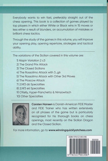 Catastrophes & Tactics in the Chess Opening - Volume 5: Anti-Sicilians