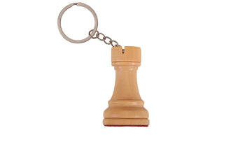 Wooden Chess Pieces Keychain