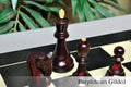 The Zagreb '59 Series Gilded Chess Pieces - 3.875