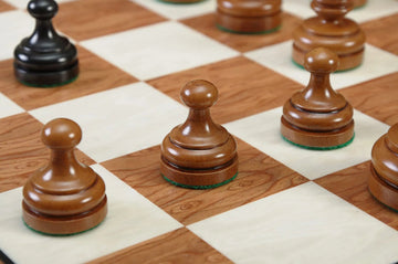 The Circa 1930 German Knubbel Vintage Series Luxury Chess Pieces - 3.5