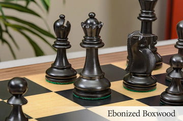 The Reykjavik II Series Chess Pieces - 3.75