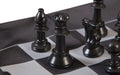 Analysis Chess Pieces and Cinch Chess Board Bag Combo