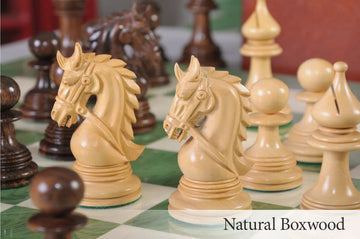 The Preston Series Chess Set, Box, & Board Combination