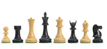 The Capablanca Chess Edition - Reykjavik II Series Chess Pieces - 3.75" King