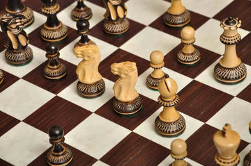 The Burnt Grandmaster Series Chess Pieces - 4.0