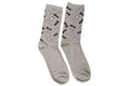 Caissa Collection Dark Gray Chess Socks