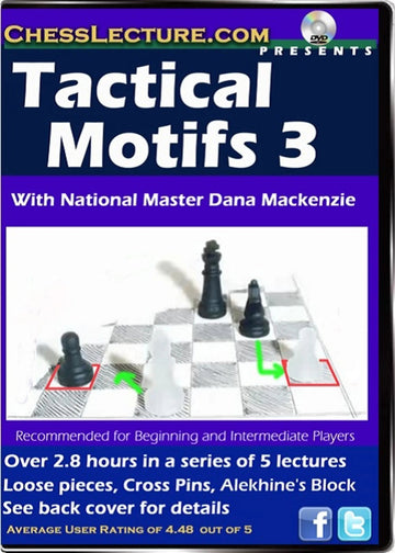 E-DVD Tactical Motifs 3 - Chess Lecture - Volume 42