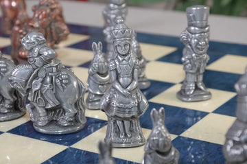 Alice in Wonderland Chess Pieces - 3.5