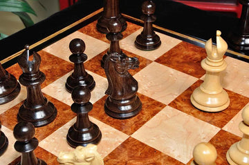 CLEARANCE - The Morphy Series Luxury Chess Pieces - 4.4