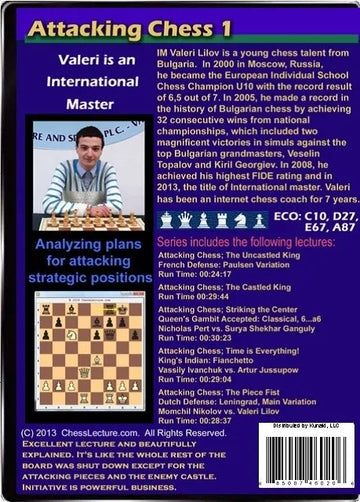 E-DVD Attacking Chess 1 - Chess Lecture - Volume 69