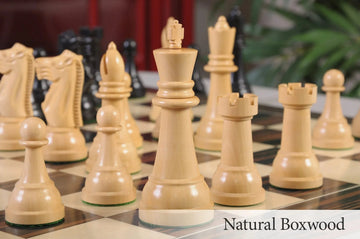 The Reproduction of the Circa 1950s Gallant Knight Series Chess Pieces - 5.0