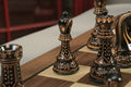 The Burnt Zagreb '59 Series Chess Set, Box, & Board Combination