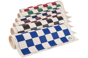 Premium Vinyl Tournament Chess Board with US Chess Federation Logo - 2.25" Squares