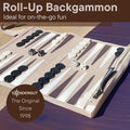 Sondergut Backgammon Roll-Up Travel Set