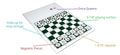 Checkbook Magnetic Travel Chess Set - 11.25
