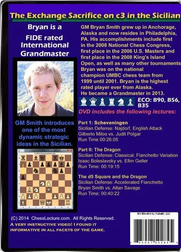 The Exchange Sacrifice on c3 in the Sicilian - Chess Lecture - Volume 98