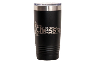 Chess.com Engraved 20 oz. Tumbler - BLACK