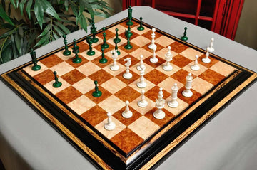 The Selenus Luxury Bone Chess Pieces - 4.0