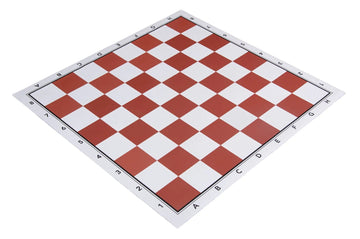 Brown - Full Color Thin Mousepad Chess Board