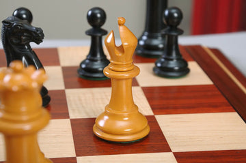The Morphy Series Timeless Luxury Chess Pieces - 4.4