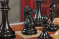 The Golden Collector Series Luxury Wood Chess Set, Box, & Board Combination